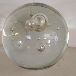 Vintage  solid Decorative glass airbubbleball ball